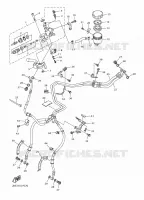 MAITRE CYLINDRE DE FREIN AVANT pour Yamaha YZF-R1 de 2016