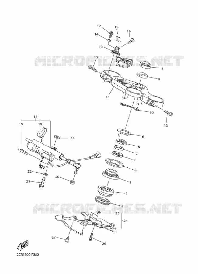 DIRECTION Yamaha MOTO 1000 2016 R1  YZF-R1