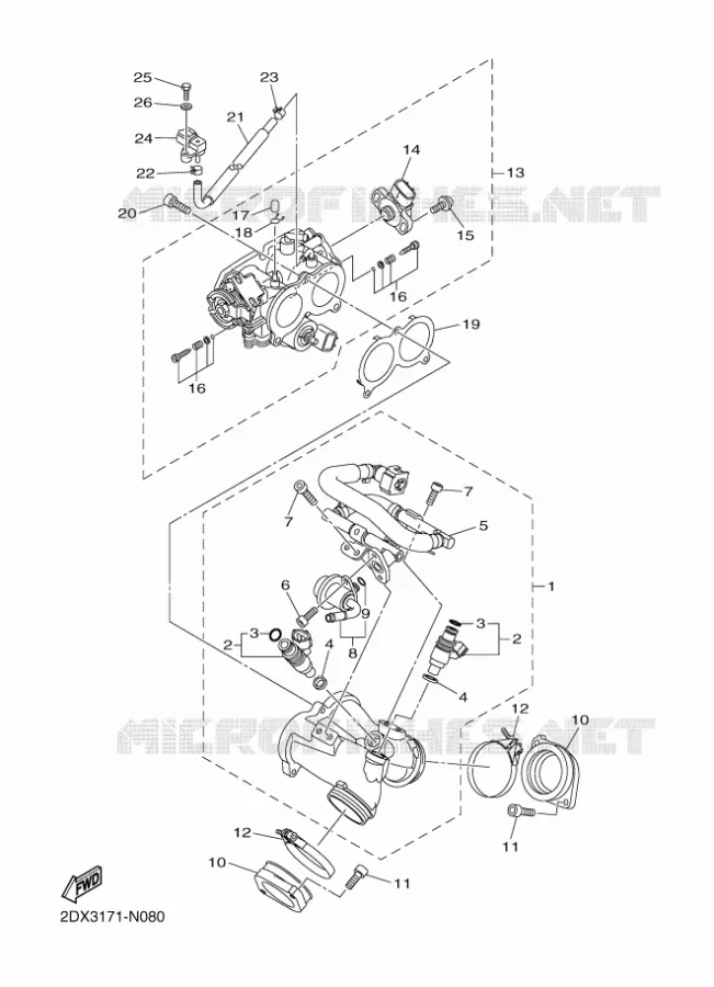 ADMISSION 1 Yamaha MOTO 950 2016 XV  XVS950CU