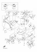 CARENAGES 2 pour Yamaha YZF-R1M de 2016