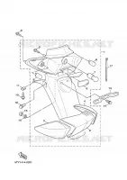 FEU ARRIERE pour Yamaha NXC125 de 2004