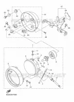PHARE  pour Yamaha XVS950CR de 2015