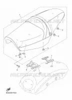 SELLE pour Yamaha XVS950CR de 2015