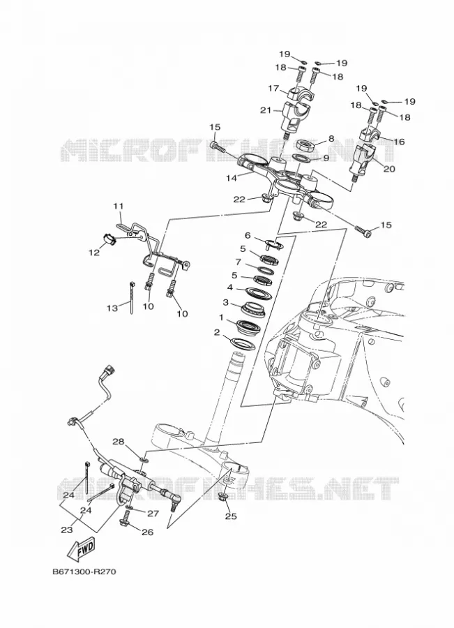 DIRECTION Yamaha MOTO 1000 2016 MT  MTN1000