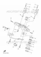 DIRECTION pour Yamaha DIVERSION 600 F de 2016