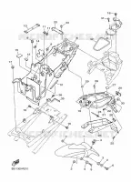 GARDE BOUE pour Yamaha DIVERSION 600 F de 2016