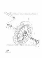 ROUE AVANT pour Yamaha MT-10 SP de 2017