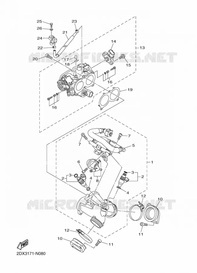 ADMISSION 1 Yamaha MOTO 950 2016 XV  XVS950CU