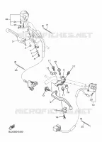 COMMODO / LEVIER pour Yamaha SCR 950 ABS de 2017