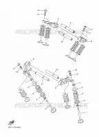 SOUPAPE pour Yamaha SCR 950 ABS de 2017