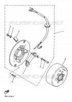 ALLUMAGE pour Yamaha PW80 de 1995