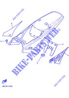 COUVERCLE LATERAL pour Yamaha PW80 de 1995