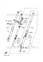 FOURCHE pour Yamaha PW80 de 1995