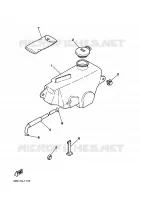 RESERVOIR D'HUILE pour Yamaha PW80 de 1995