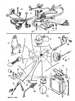 ELECTRIQUE 2 pour Yamaha FZ750 de 1987