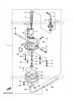CARBURATEUR pour Yamaha YFA1 de 1996