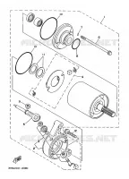 DEMARREUR pour Yamaha YFM400FW de 1993