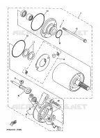 DEMARREUR pour Yamaha YFM400FW de 1994