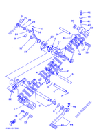 BARILLET DE SELECTION / FOURCHETTES pour Yamaha YF400M-FW de 1995
