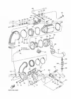 ECHAPPEMENT 1 pour Yamaha VX700-L de 2013