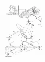 ECHAPPEMENT 2 pour Yamaha VX700-L de 2013