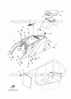 ENGINE HATCH 1 pour Yamaha VX700-L de 2013