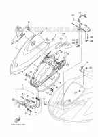 ENGINE HATCH 2 pour Yamaha VX700-L de 2013