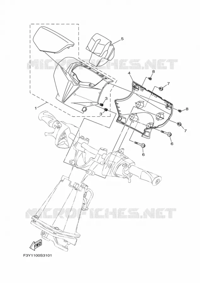 DIRECTION 3 Yamaha WAVERUNNER 1050 2017 EX  EX1050B-S