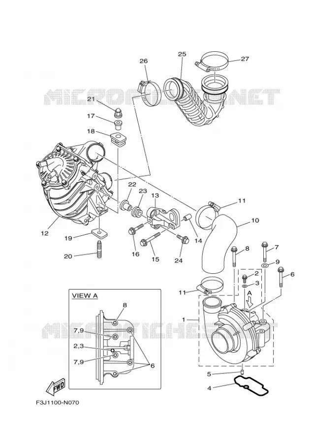 ADMISSION 2 Yamaha WAVERUNNER 1800 2017 FX  FC1800-S
