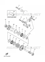 VALVE D'ECHAPPEMENT  125 yamaha-moto 2018 YZ 5NY1100-A020