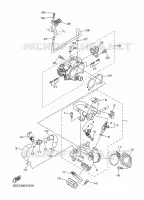 ADMISSION 1 pour Yamaha XVS 1300 CUSTOM de 2015