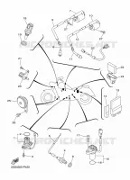 PARTIE ELECTRIQUE 1 pour Yamaha XVS 1300 CUSTOM de 2015