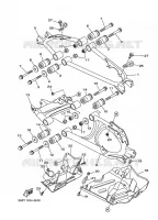 BRAS ARRIERE pour Yamaha GRIZZLY 700 EPS de 2009