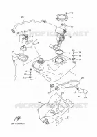 RESERVOIR A ESSENCE pour Yamaha GRIZZLY 700 EPS de 2009