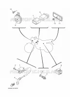 PARTIE ELECTRIQUE 2 pour Yamaha YBR 125 de 2016
