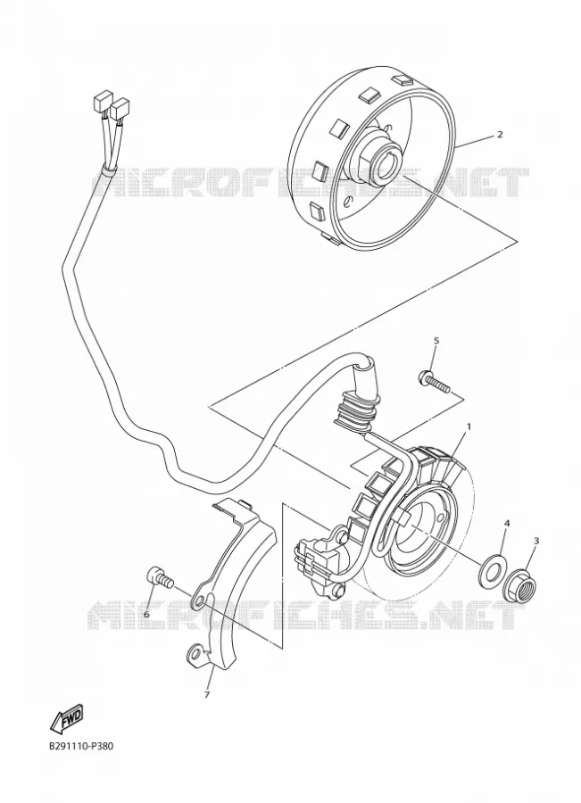 ALLUMAGE Yamaha MOTO 250 2017 WRF  WR250F