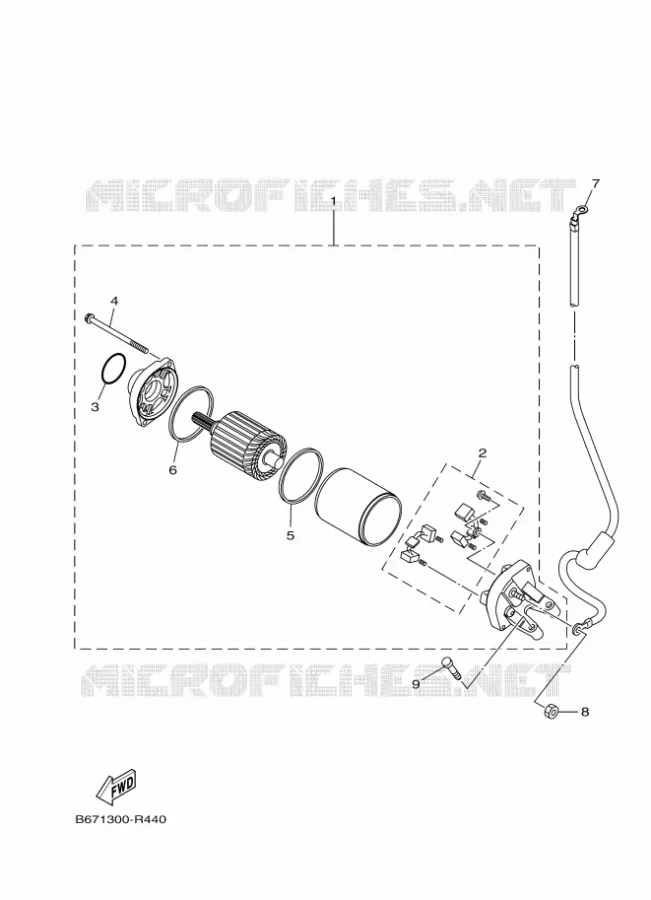 DEMARREUR Yamaha MOTO 1000 2017 MT  MTN1000