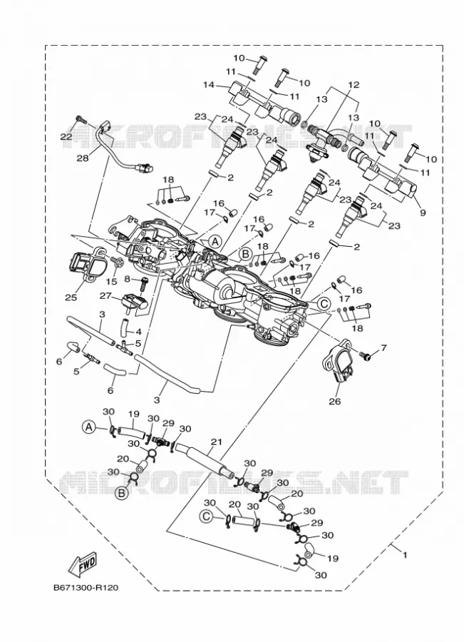 ADMISSION 2 Yamaha MOTO 1000 2017 MT  MTN1000