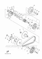 EMBRAYAGE DE DEMARREUR pour Yamaha NMAX 125 ABS de 2017