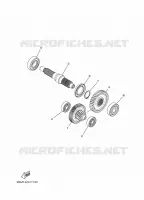 TRANSMISSION pour Yamaha D'ELIGHT 125 de 2017