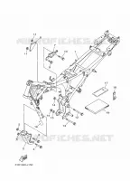 CADRE pour Yamaha YBR 125 de 2014