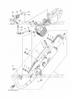 ECHAPPEMENT pour Yamaha YBR 125 de 2014