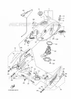 RESERVOIR A ESSENCE pour Yamaha YBR 125 de 2014