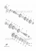 TRANSMISSION pour Yamaha YBR 125 de 2014