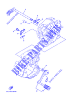 AXE DE SELECTEUR / PEDALE pour Yamaha YBR 125 de 2014
