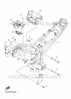 CADRE pour Yamaha XJ6 DIVERSION F de 2016