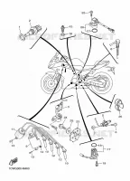 PARTIE ELECTRIQUE 1 pour Yamaha XJ6 DIVERSION F de 2016