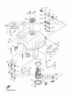 RESERVOIR A ESSENCE pour Yamaha XJ6 DIVERSION F de 2016