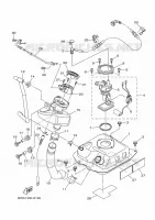 RESERVOIR A ESSENCE pour Yamaha D'ELIGHT 125 de 2017