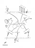 PARTIE ELECTRIQUE 2 pour Yamaha DTX 125 SM de 2005